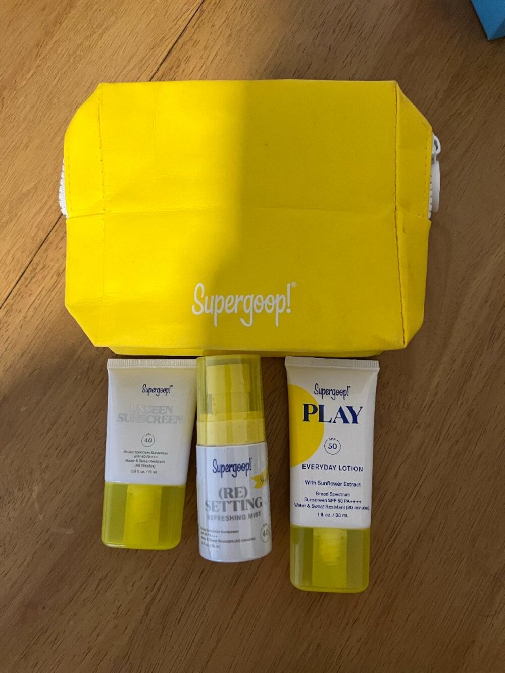 Supergoop Sunscreen Mini Travel Pack